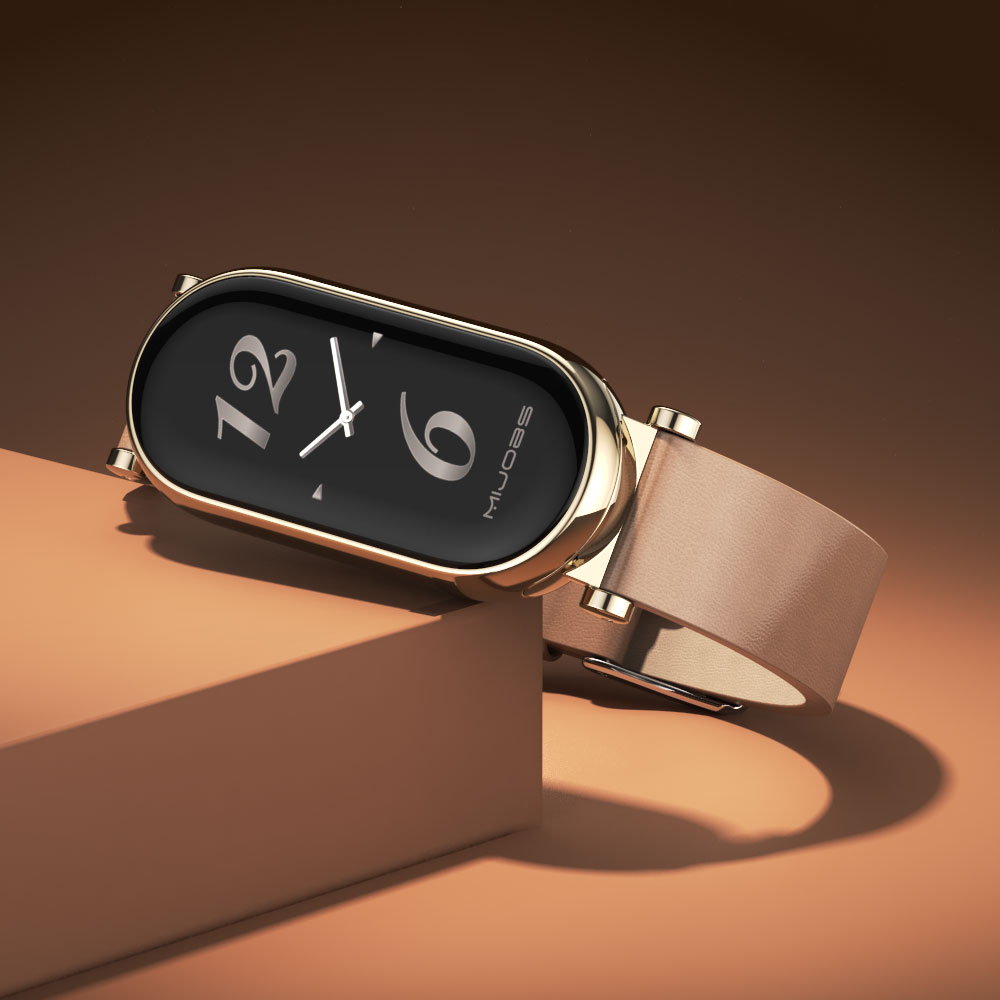 Leather Strap For MI Band 10 1 - Health Wellness Bracelet ulasan dan harga