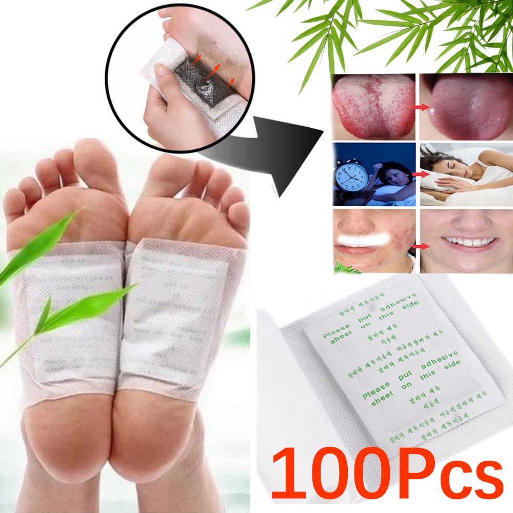 100PCS/Lot Detox Foot Patch Ba - Detox Foot Patch ulasan dan harga