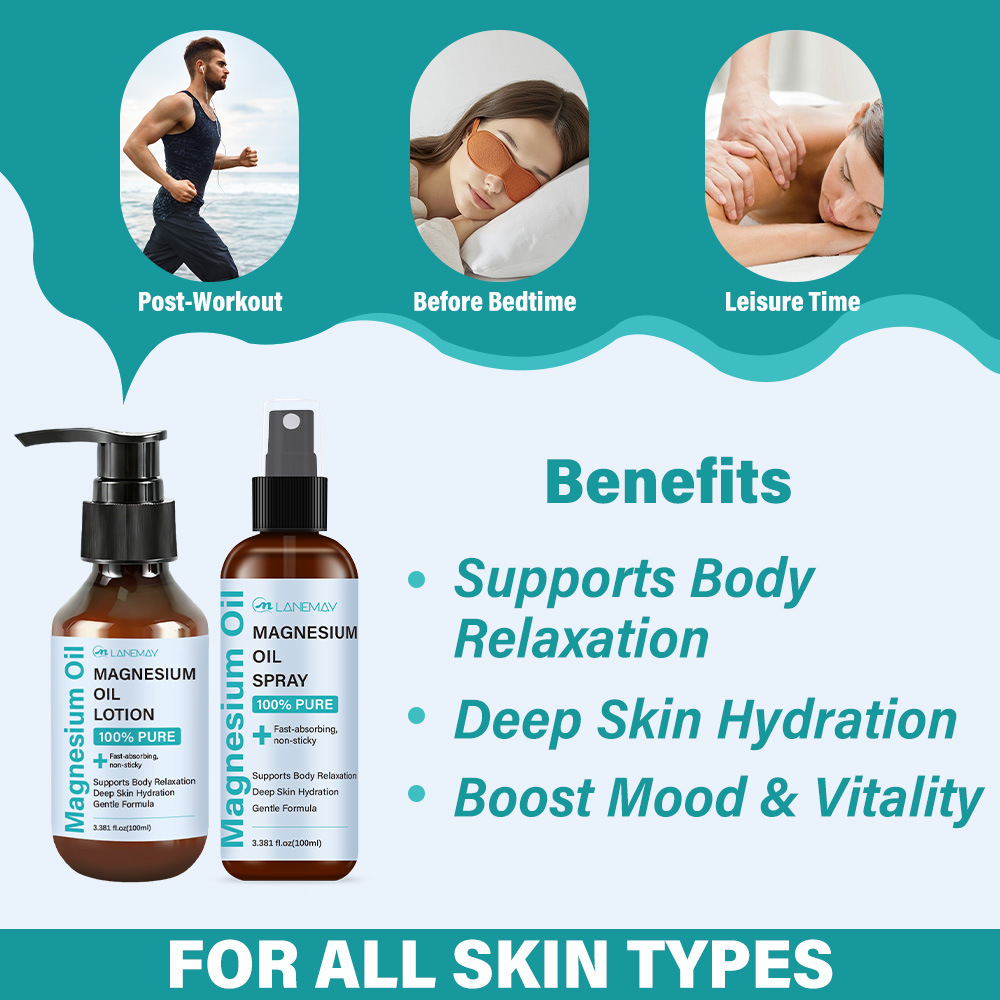 Magnesium Oil Spray & Lotion S - Bath Salts Magnesium ulasan dan harga