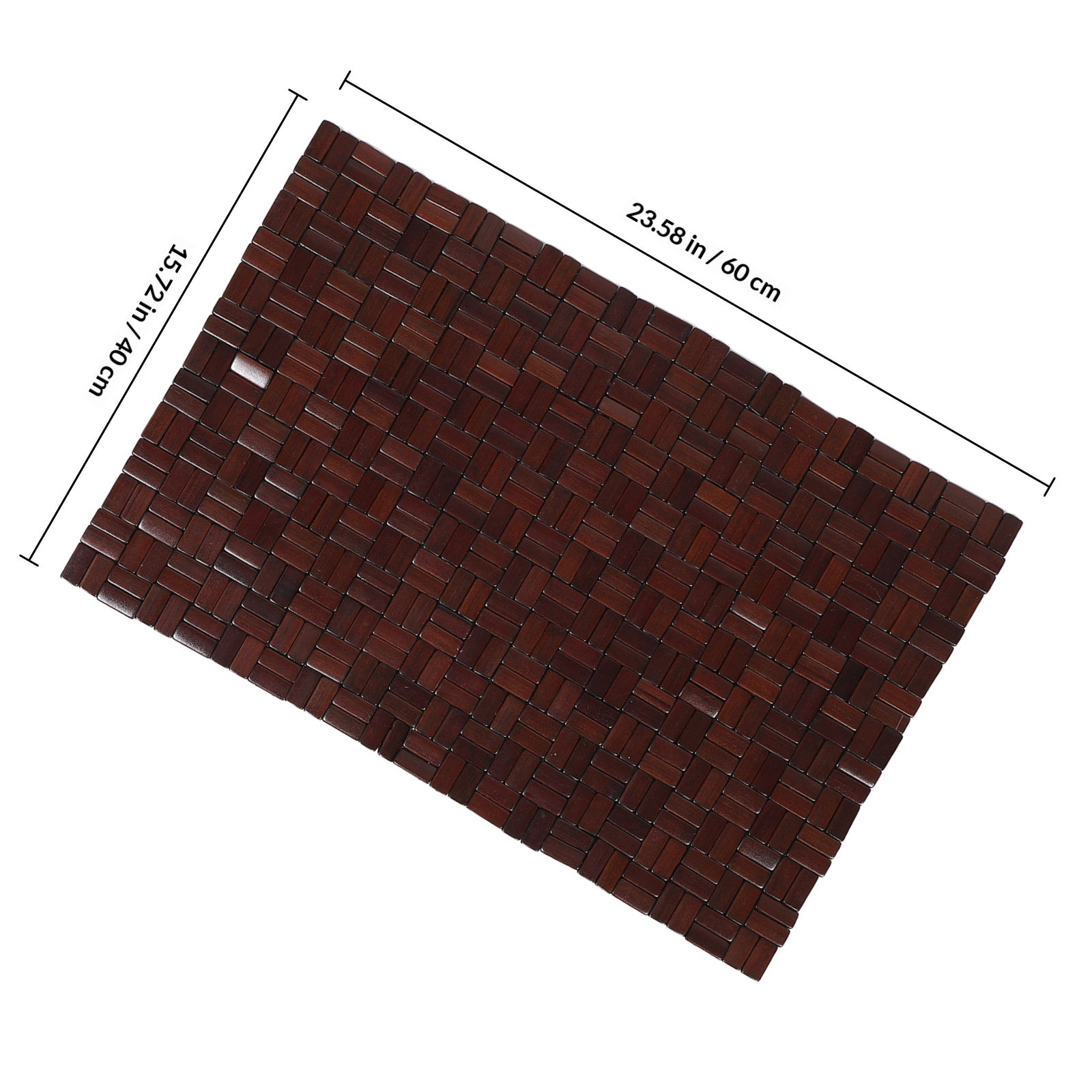 Foldable Bamboo Non Slip Bath  - Bamboo Bath Mat ulasan dan harga