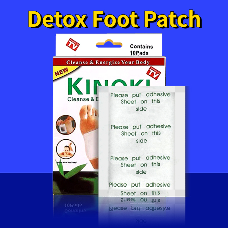 Korea Kinoki Natural Herbal De - Detox Foot Patch ulasan dan harga