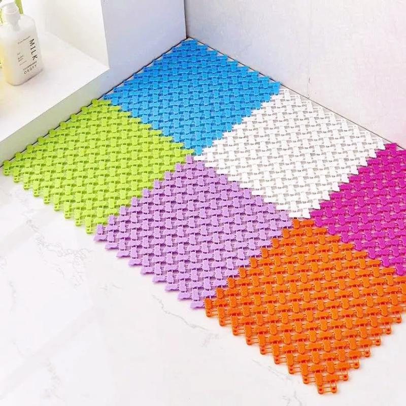 Shower Room Bathroom Anti-Slip - Bamboo Bath Mat ulasan dan harga