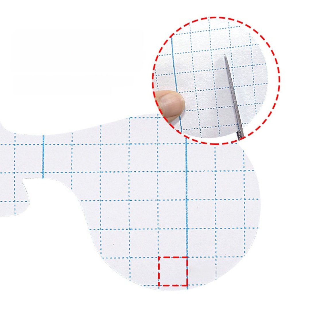 2pcs Pre Cut Facial Protection - Sports Taping Precut ulasan dan harga