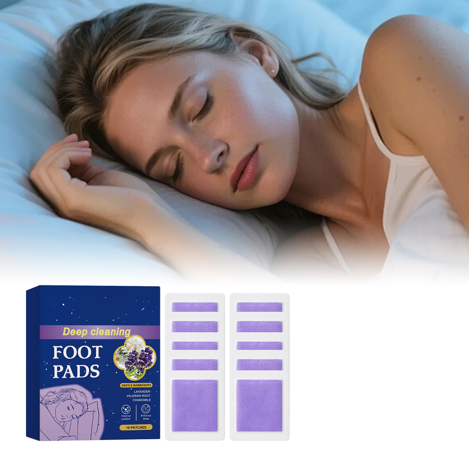 Deep Sleep Foot Patches Improv - Detox Foot Patch ulasan dan harga