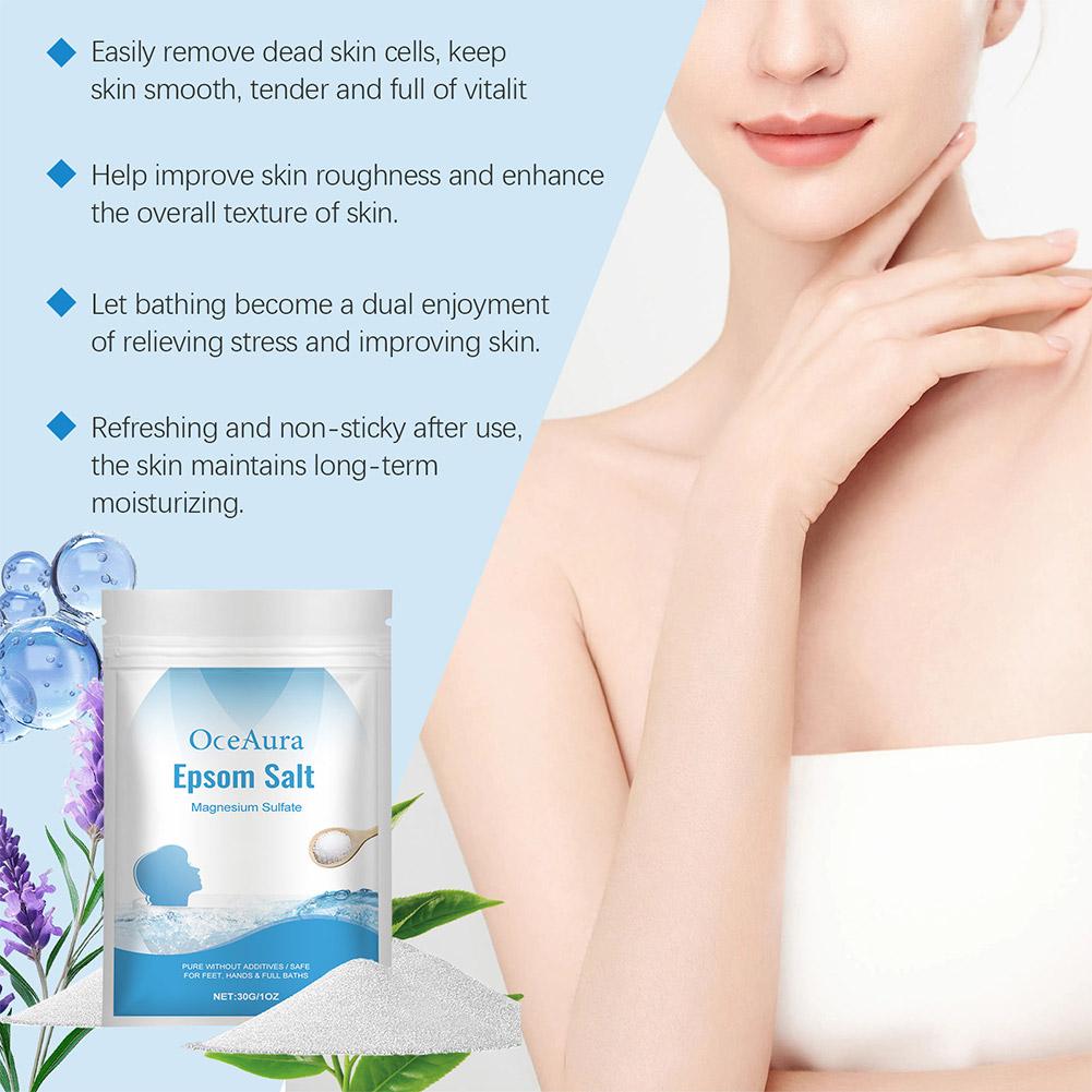 Epsom Salt Magnesium Sulfate M - Bath Salts Magnesium ulasan dan harga